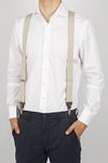 Sir Redman Szelki Bridal Blossom Taupe Model / Voorkant