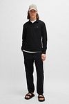 BOSS Passerby Polo Sort Model / Voorkant