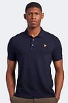 Lyle and Scott Polo Shirt Navy Model / Voorkant