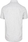 State of Art camisa casual de manga corta a rayas verde jade Product / Achterkant