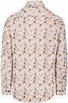 State Of Art Chemise Imprimé floral Marron Product / Achterkant