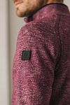 State Of Art Half Zip Trui Rood  Model / Detail