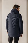 State Of Art Manteau d'hiver Navy Model / Achterkant