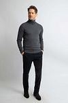 Steppin' Out Coltrui Cotton Cashmere Antraciet Model / Voorkant