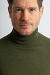 Steppin' Out Coltrui Cotton Cashmere Olijfgroen Product / Detail