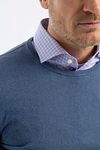 Steppin' Out Maglione Girocollo Indigo Model / Detail
