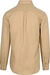 Steppin' Out Skjorta Linne Bomull Beige Product / Achterkant