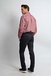 Steppin' Out Skjorte i Twill Rød Model / Achterkant