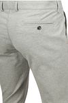 Suitable Chino Pico Pleat Flanel Lichtgrijs Product / Detail