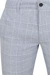Suitable Chino Pico Rutemønster Lysblå Product / Detail