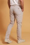 Suitable Chino Pico Carreaux Beige Model / Voorkant