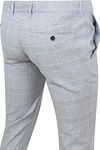 Suitable Chino Pico Rutemønster Lysblå Product / Detail