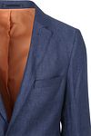 Blazer in lino Panama Suitable blu navy Product / Detail