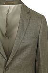 Suitable blazer in lino Panama verde oliva Product / Detail