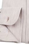 Suitable Herringbone Skjorta Sand Product / Detail