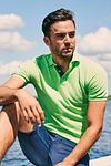 Suitable Kant Shorts w kolorze granatowym Model / Voorkant z Bram