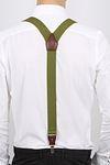 Suitable Luxe Bretels Groen Model / Achterkant