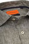 Suitable Overhemd Linnen Groen Product / Detail