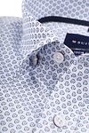 Suitable Overhemd Construct Print Wit Product / Detail