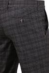Chino Suitable Pico a quadri antracite Product / Detail