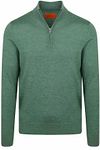 Suitable Pull Mérinos Demi-Zip Vert Moyen PU-MRI-HZ-25-MG commander en ligne | Suitable