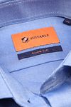 Suitable Skjorte Fin Rude Blå DM22-02 Product / Detail