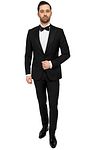 Suitable Smoking Czarny SM-NEWYORK-PEAK-STBL-WOOL