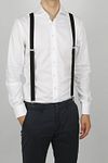 Suitable Suspenders X-Model Black Model / Voorkant
