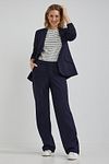 Steppin' Out Women Pants Milano Navy Model / Voorkant