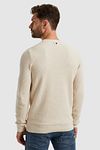 Sweter PME Legend Mouliné ecru Model / Achterkant