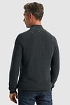 Sweter Vanguard Half Zip w kolorze antracytowym Model / Achterkant