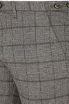 Suitable Chino Locke w kratę szare Product / Detail