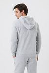 Bluza z kapturem Bjorn Borg jasnoszara Model / Achterkant