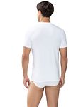 T-Shirt Mey Dry Cotton Olympia Bianca Model / Achterkant