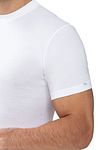 T-Shirt Mey Noblesse Olympia bianca Model / Detail