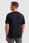 T-Shirt Vanguard con textura en azul marino Model / Achterkant