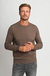 Suitable Respect Oinir Pullover Taupe Model / Voorkant