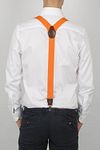 Tirantes Suitable Luxe en naranja Model / Achterkant