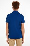 Tommy Hilfiger 1985 Polo Shirt Cobalt Blue Model / Achterkant