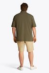 Tommy Hilfiger Big & Tall Poloshirt Army Model / Achterkant
