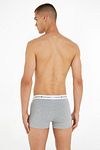 Tommy Hilfiger Boxer Trunk 3-Pack Svart/Vit/Grå Model / Achterkant