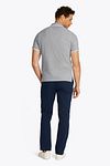 Tommy Hilfiger Linned Piqué Poloshirt Grøn Model / Achterkant