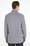 Tommy Hilfiger Overhemd Ruiten Navy Model / Achterkant