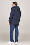 Tommy Hilfiger Parka Rockie Blu navy Model / Achterkant