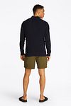 Tommy Hilfiger Racking Half-Zip Structure granatowy Model / Achterkant