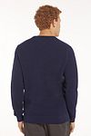 Tommy Hilfiger Trøje Essential Struktur Navy Model / Achterkant