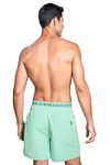 Muchachomalo Badeshorts Türkis  Model / Achterkant
