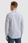 Vanguard Shirt Stripe Light Blue Model / Achterkant