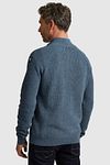 Maglione Vanguard con mezza zip blu Model / Achterkant