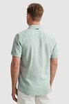 Vanguard Short Sleeve Overhemd Linnen Groen Model / Achterkant
